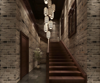 New Chinese Style Corridor-ID:924763929