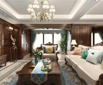 American Style A Living Room-ID:567408088