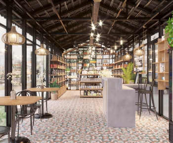 Industrial Style Cafe-ID:222801929