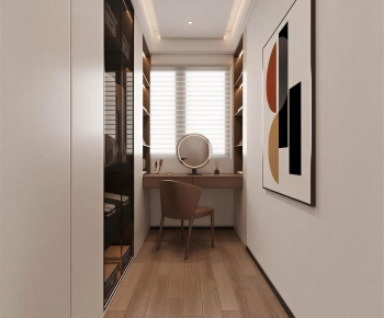Modern Clothes Storage Area-ID:803482068