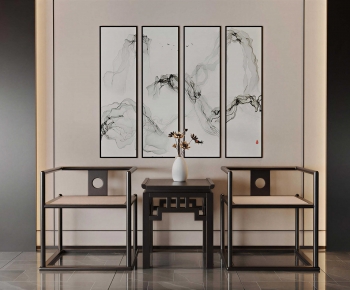 New Chinese Style Lounge Chair-ID:123085028