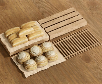 Modern Bread Cake-ID:743458995