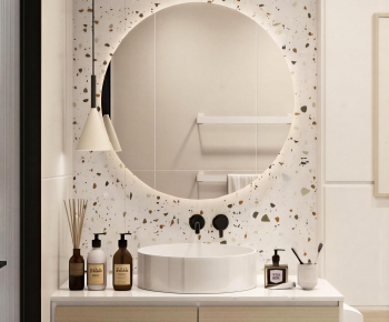 Modern Bathroom Cabinet-ID:197643046