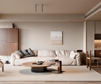 Wabi-sabi Style A Living Room-ID:108561997