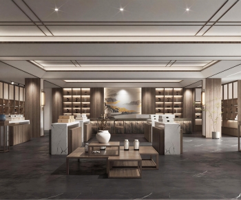 New Chinese Style Exhibition Hall-ID:248001103