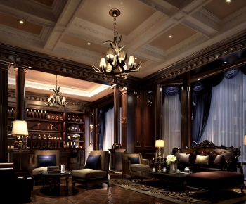 American Style A Living Room-ID:599013097