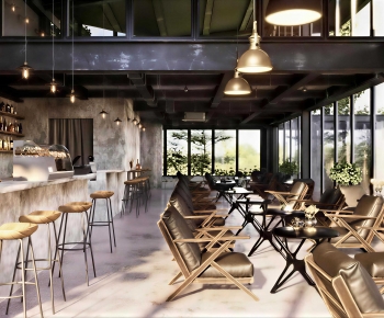 Industrial Style Restaurant-ID:723354106