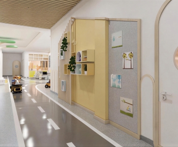 Modern Children's Kindergarten-ID:990492112