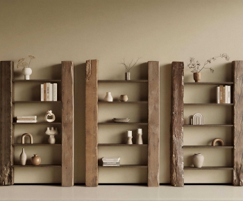 Wabi-sabi Style Bookshelf-ID:376080998