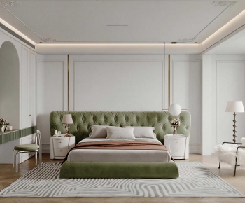French Style Bedroom-ID:114727975