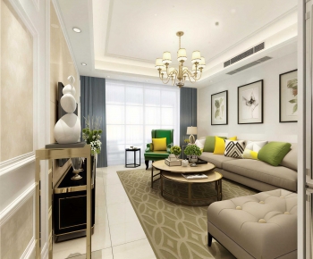 American Style A Living Room-ID:419857987