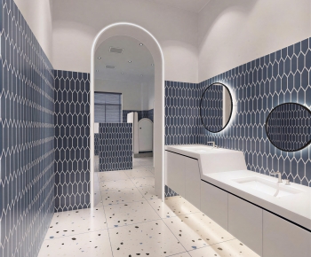 Modern Public Toilet-ID:787974122