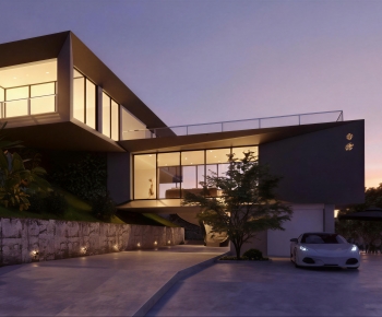Modern Courtyard/landscape-ID:105791123