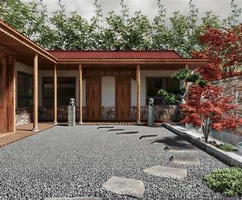 New Chinese Style Courtyard/landscape-ID:316620118