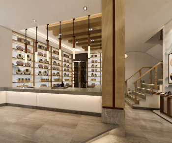 New Chinese Style Tea Shop-ID:314450986