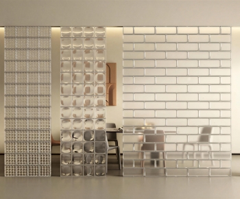 Modern Glass Screen Partition-ID:212424994