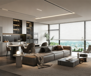 Modern A Living Room-ID:423979811