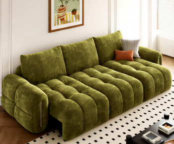 Modern Three-seat Sofa-ID:834059757