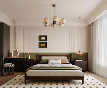 French Style Bedroom-ID:884439931