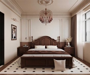 French Style Bedroom-ID:130774022