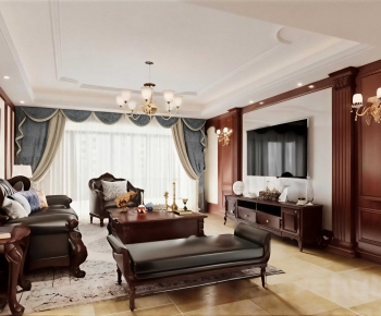 American Style A Living Room-ID:687474972