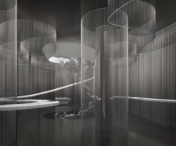 Modern Exhibition Hall-ID:199764013