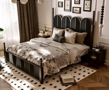 French Style Double Bed-ID:951905016