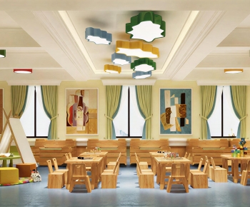 Modern Kindergarten Classrooms-ID:713067052
