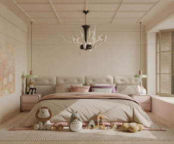French Style Girl's Room Daughter's Room-ID:667901041
