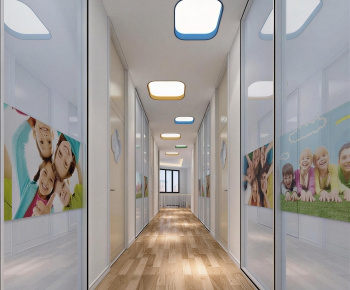 Modern Children's Kindergarten-ID:893621921