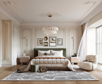 French Style Bedroom-ID:885429479