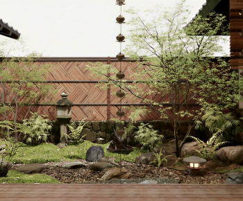 Japanese Style Courtyard/landscape-ID:513020997