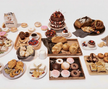 Modern Bread Cake-ID:255635029