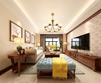American Style A Living Room-ID:193802123