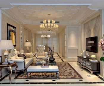 European Style A Living Room-ID:101470961