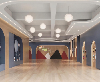 Modern Kindergarten Hall-ID:227996119