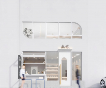 Modern Facade Element-ID:949610955