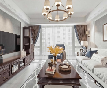 American Style A Living Room-ID:986183886