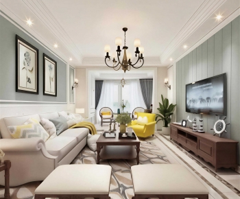 American Style A Living Room-ID:226079947