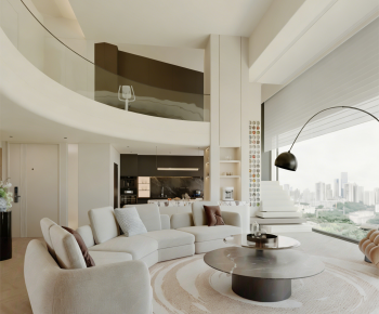 Modern A Living Room-ID:854892972