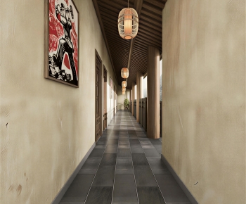 New Chinese Style Corridor-ID:181063899