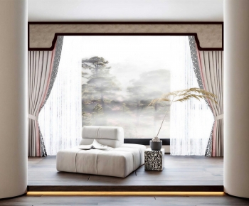 New Chinese Style The Curtain-ID:133410933