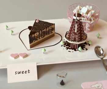 Modern Bread Cake-ID:296858077