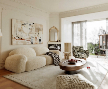 French Style A Living Room-ID:249099023