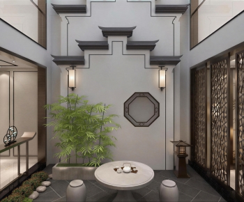 New Chinese Style Tea House-ID:377856024