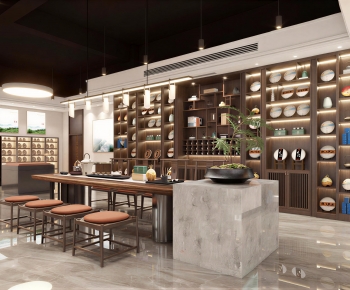 New Chinese Style Tea Shop-ID:376597882