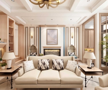 American Style A Living Room-ID:257555015