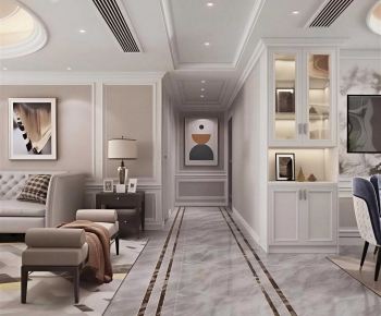 American Style Hallway-ID:465384011