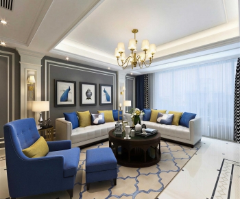 American Style A Living Room-ID:832575088