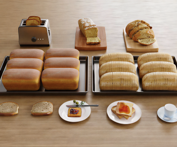 Modern Bread Cake-ID:710890382